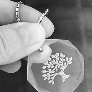 1981 Octagonal Tree Design Necklace. See attached video